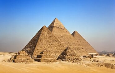 Giza Pyramids and Great Sphinx on a Cairo day trip from Sharm El Sheikh in Egypt
