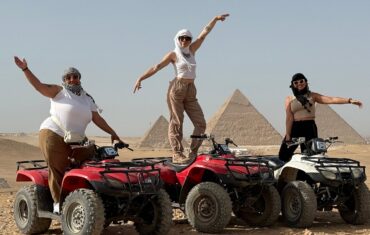 Quad Bike At Giza Pyramids At Sunset 12 Pyramids